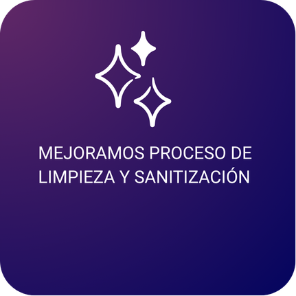 Optimización de limpieza y sanitización Mejoramos procesos de limpieza y sanitización industrial — Parkway Panamá