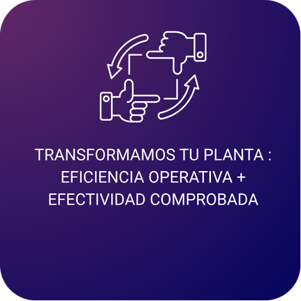 Eficiencia operativa en procesos industriales Transformamos tu planta: eficiencia operativa y efectividad comprobada — Parkway